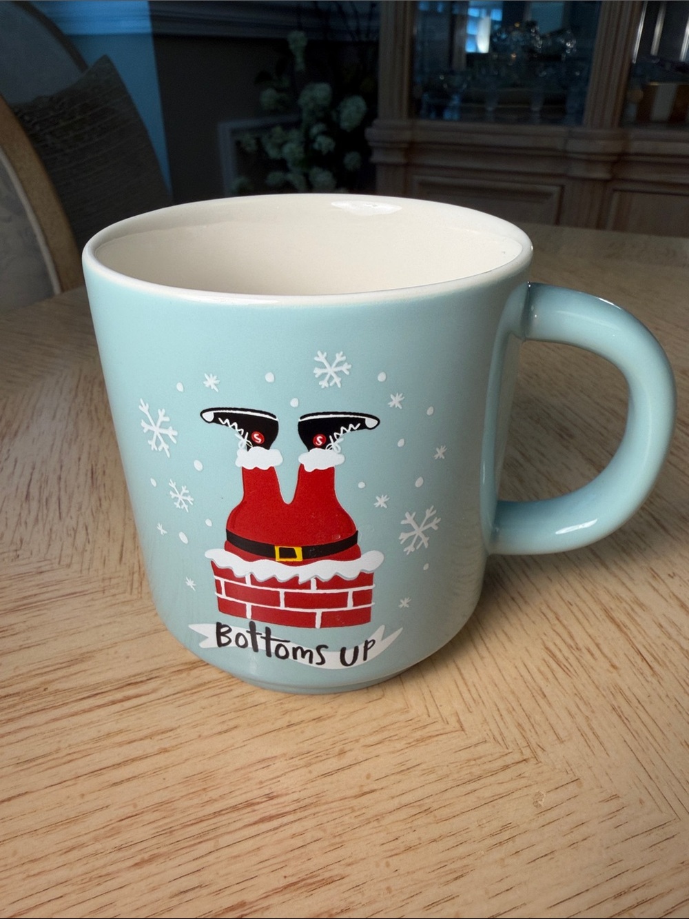 Threshold Bottoms Up Stoneware Mug